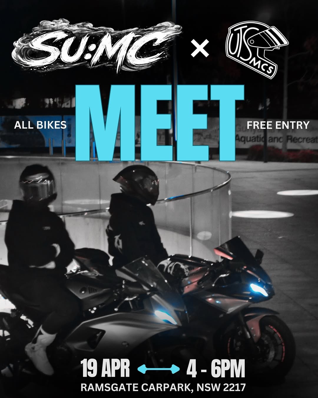 SU:MC x UTSMCS Meet — car meet in Sydney, NSW on Sunday 19 April 2026