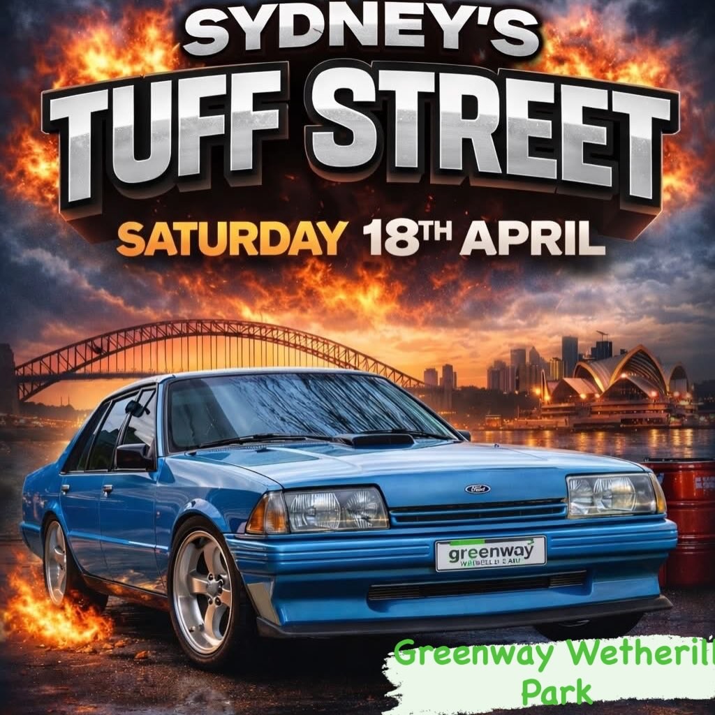 Sydney's Tuff Street — Muscle car meet in Sydney, NSW on Saturday 18 April 2026