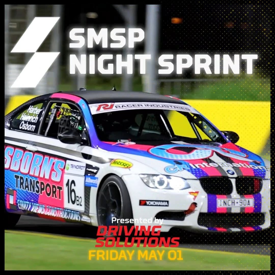 SMSP Night Sprint — track day in Sydney, NSW on Friday 1 May 2026