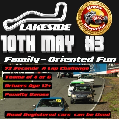 Notta Grand Prix #3 — Muscle track day in Brisbane, QLD on Sunday 10 May 2026