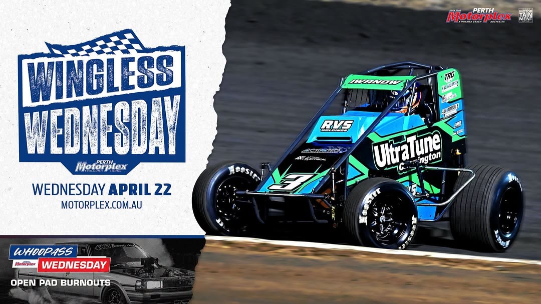 Wingless Wednesday + WhoopAss Wednesday — Muscle track day in Perth, WA on Wednesday 22 April 2026