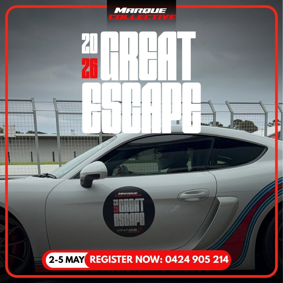 The Great Escape — Euro/Exotic track day in Melbourne, VIC on Saturday 2 May 2026
