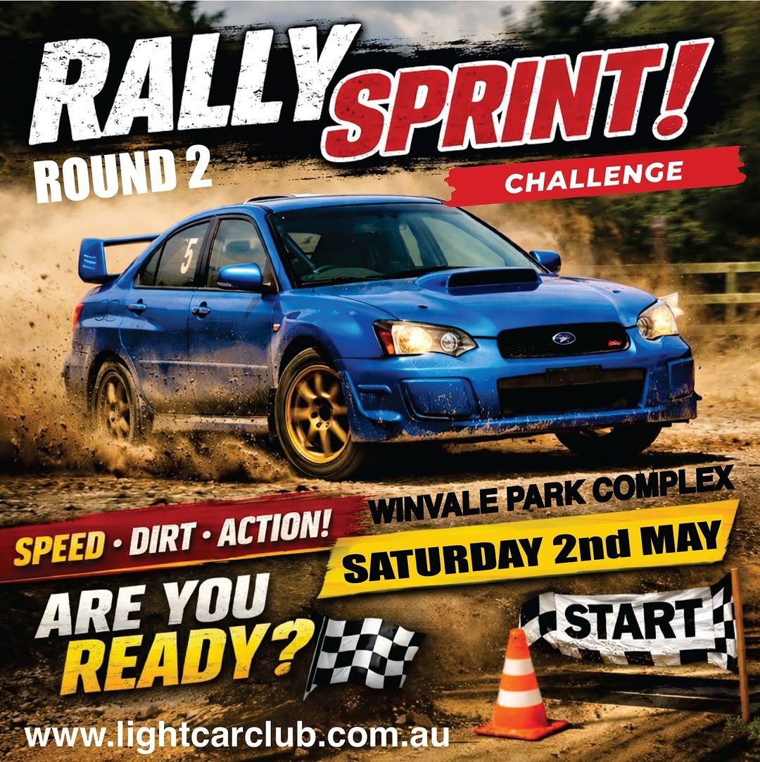 BMG Autos Rallysprint Challenge - Round 2 — track day in Perth, WA on Saturday 2 May 2026