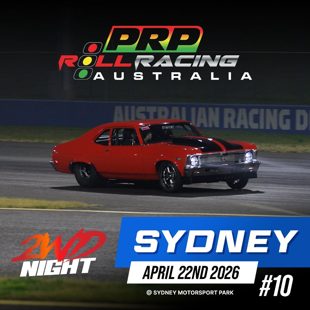 Roll Racing Sydney 2WD Night #10 — Euro/JDM track day in Sydney, NSW on Wednesday 22 April 2026