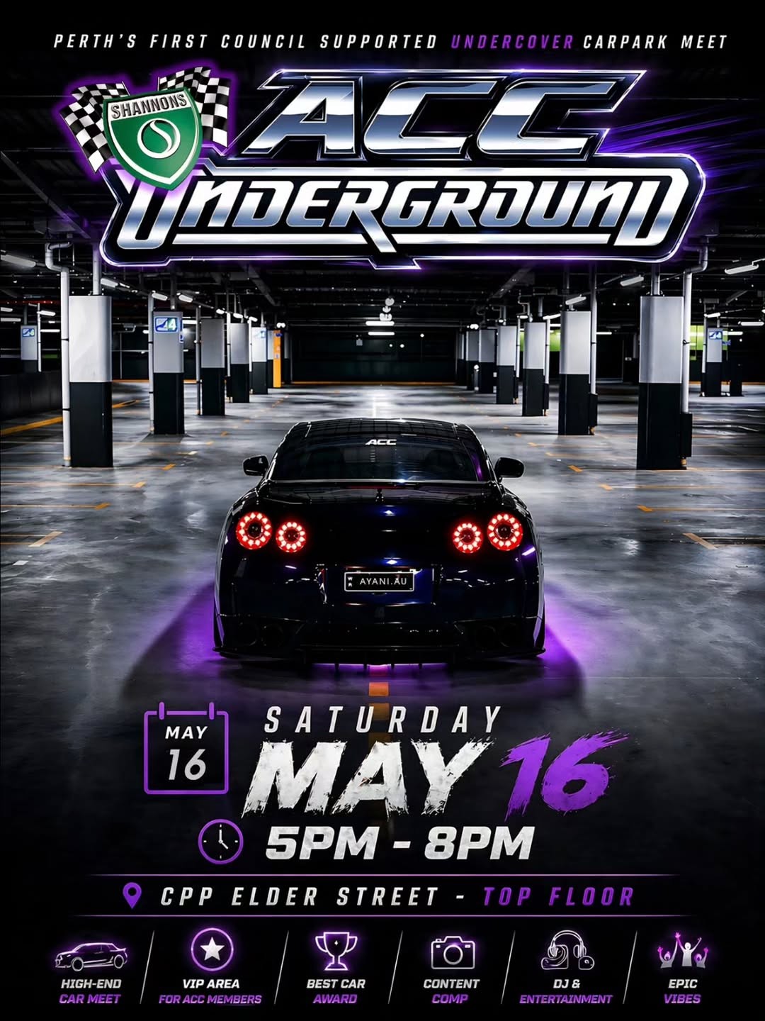 ACC UNDERGROUND flyer — WA
