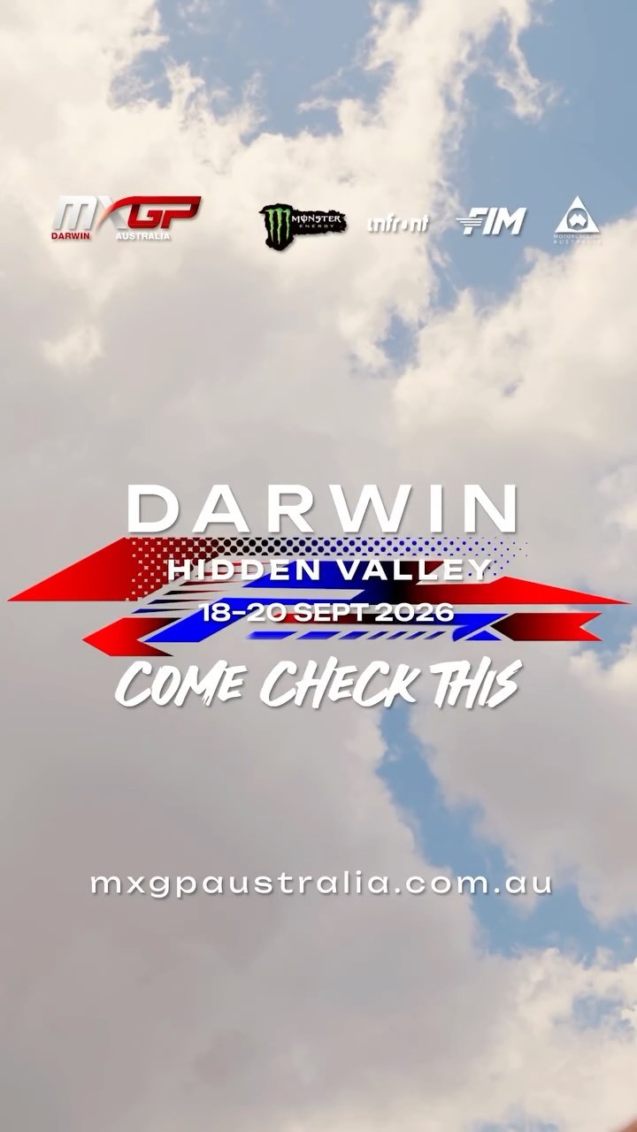MXGP Australia flyer — NT
