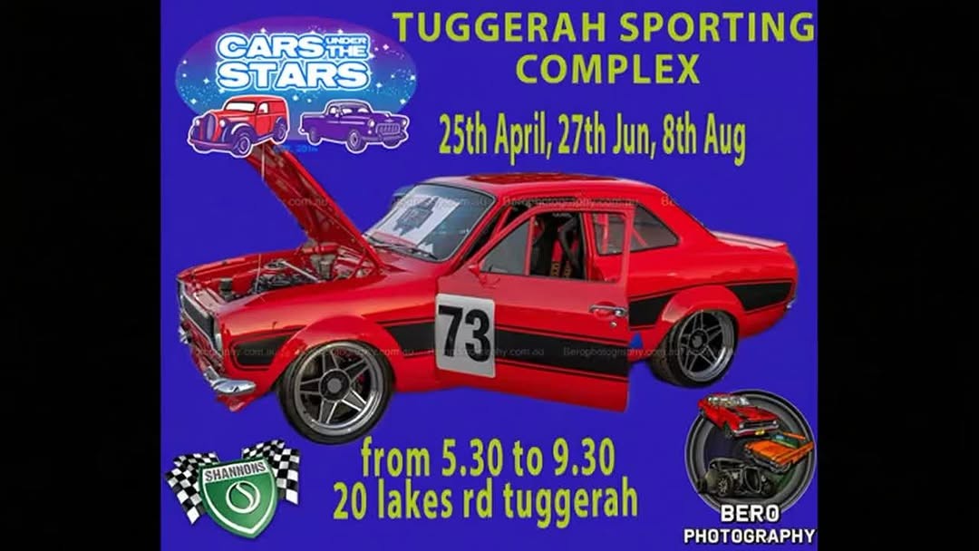 Cars Under The Stars — Classic/Muscle car meet in Sydney, NSW on Saturday 25 April 2026