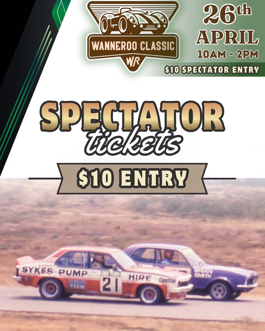 Wanneroo Classic — Classic/Muscle spectator event in Perth, WA on Sunday 26 April 2026