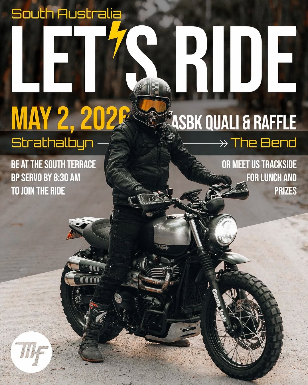 Let's Ride — car meet in Adelaide, SA on Saturday 2 May 2026