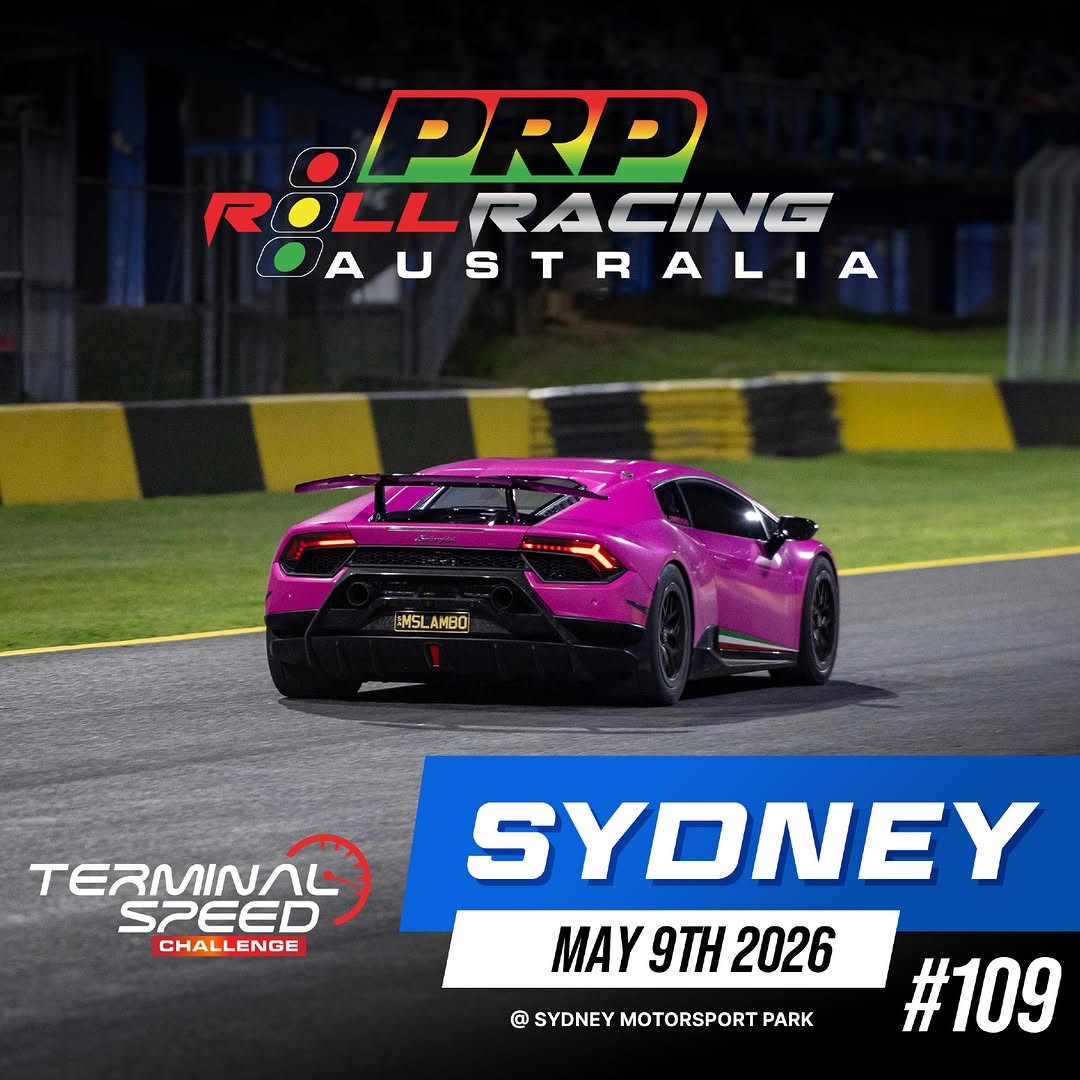 Roll Racing Sydney 109 — JDM/Muscle track day in Sydney, NSW on Saturday 9 May 2026