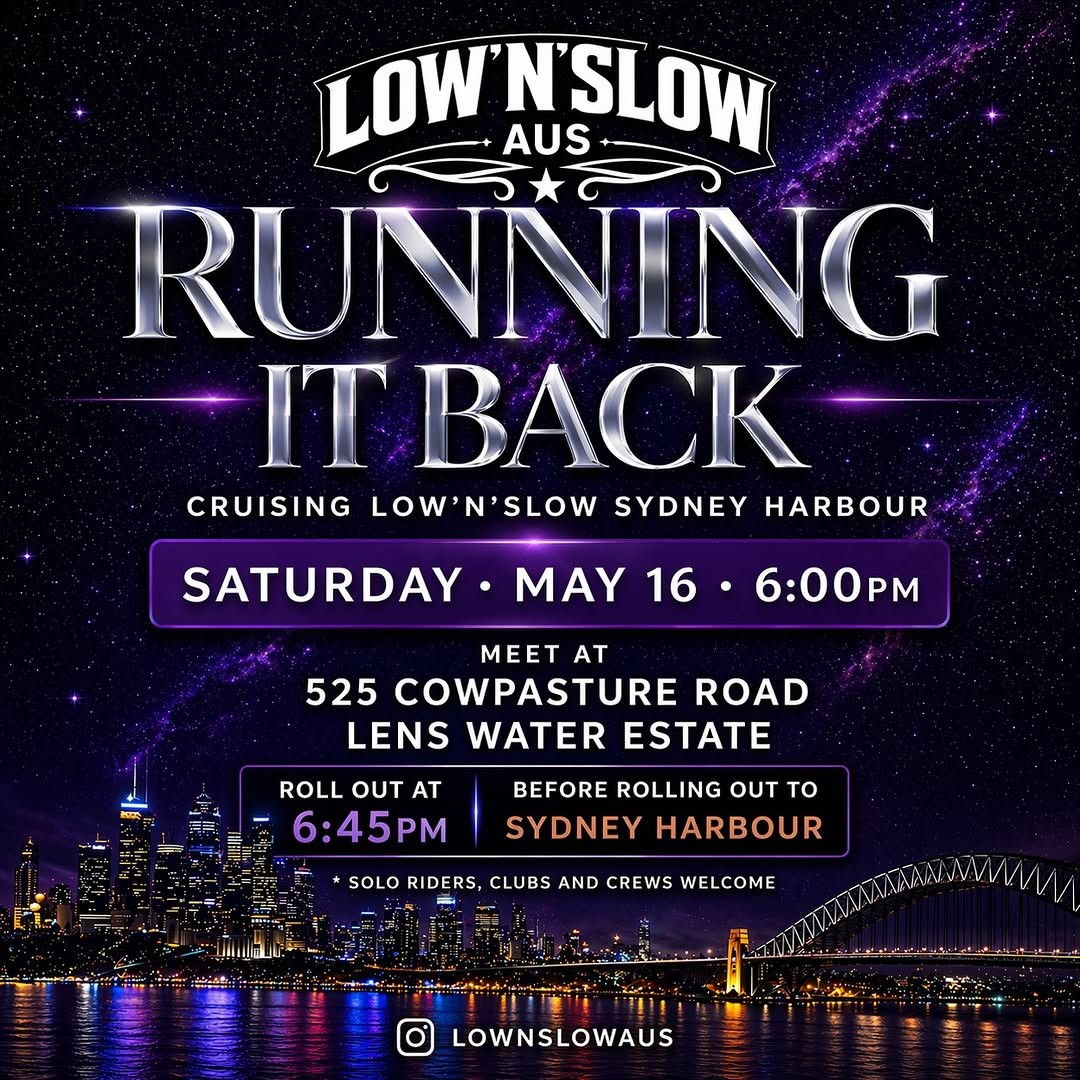 Running It Back flyer — NSW