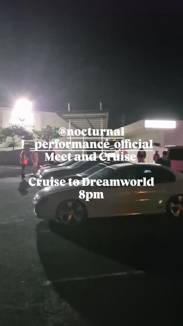 Nocturnal Performance Meet and Cruise — JDM/Muscle car meet in Brisbane, QLD on Saturday 25 April 2026