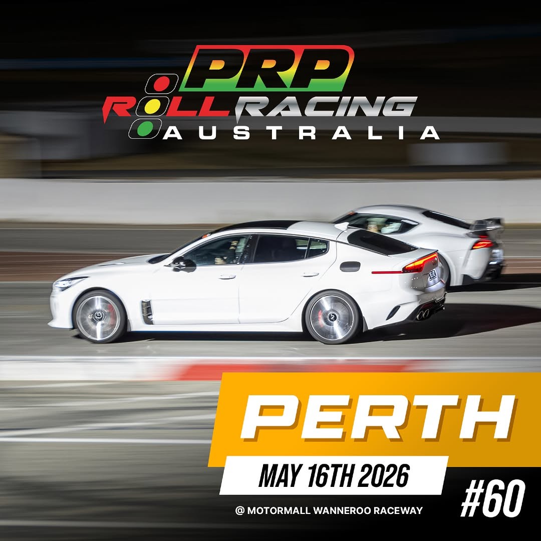 Roll Racing Perth #60 — Classic/Euro track day in Perth, WA on Saturday 16 May 2026