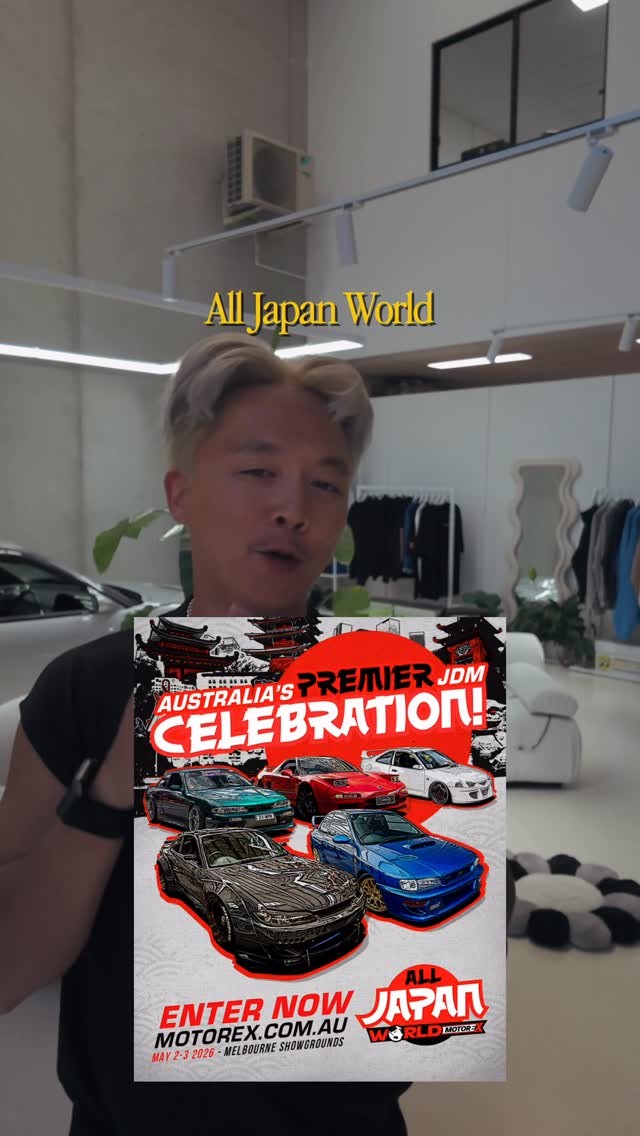 All Japan World — JDM spectator event in Melbourne, VIC on Saturday 2 May 2026