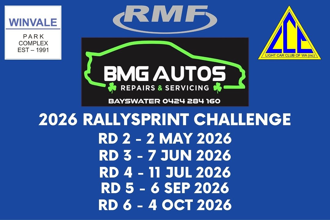 2026 Rallysprint Challenge - Round 2 — Classic/JDM track day in Perth, WA on Saturday 2 May 2026