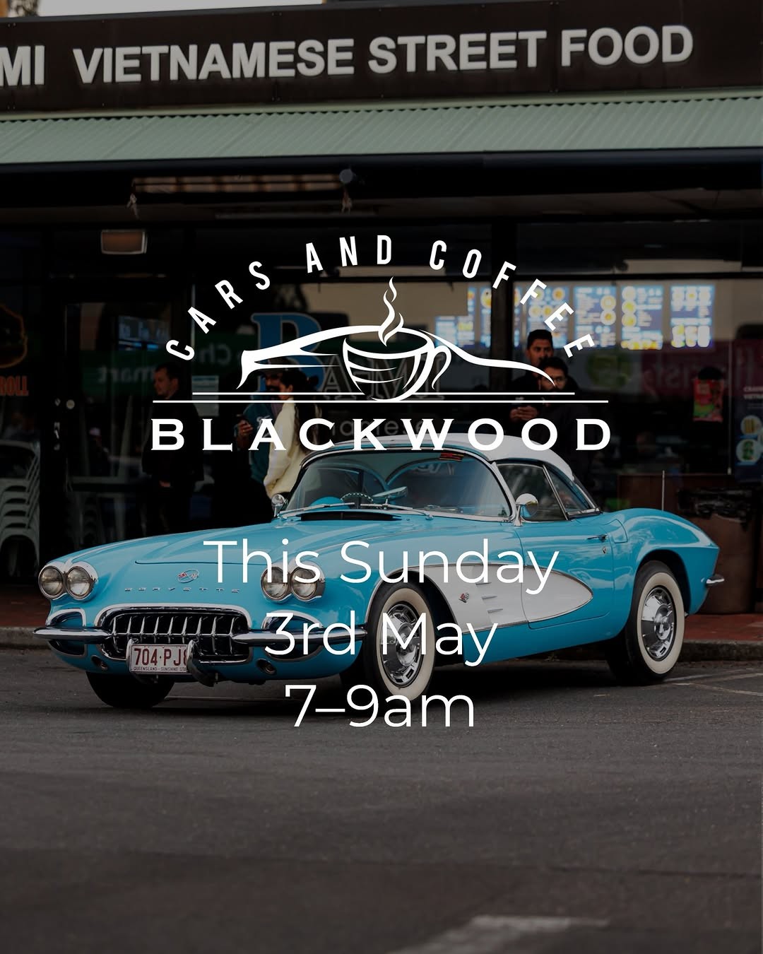 Cars and Coffee Blackwood — car meet in Adelaide, SA on Sunday 3 May 2026