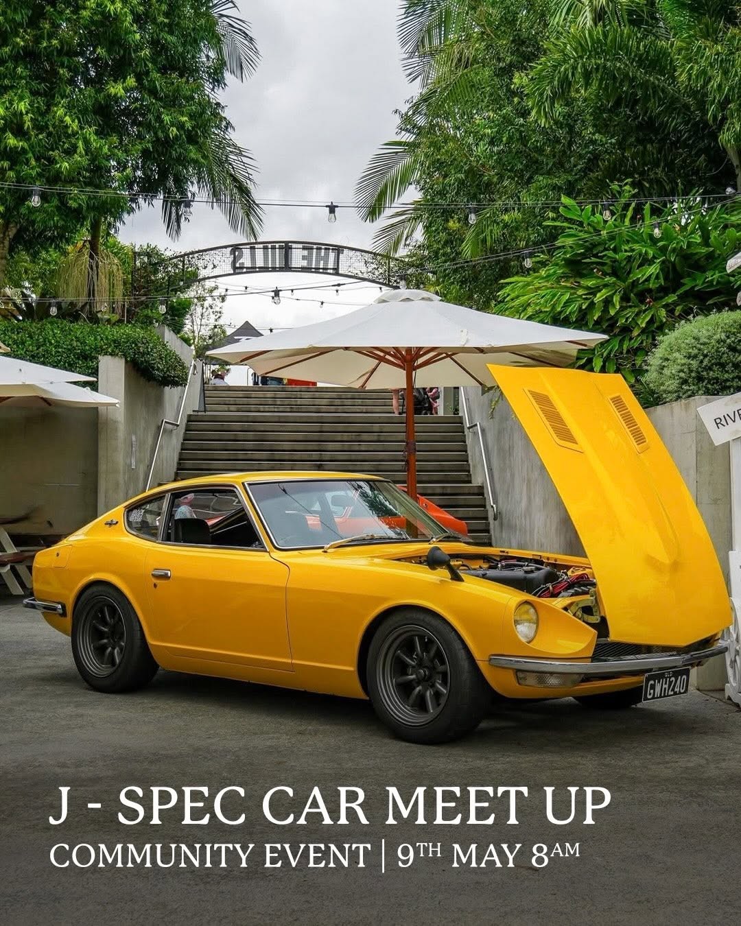 J-Spec Car Meet Up — JDM car meet in Brisbane, QLD on Saturday 9 May 2026