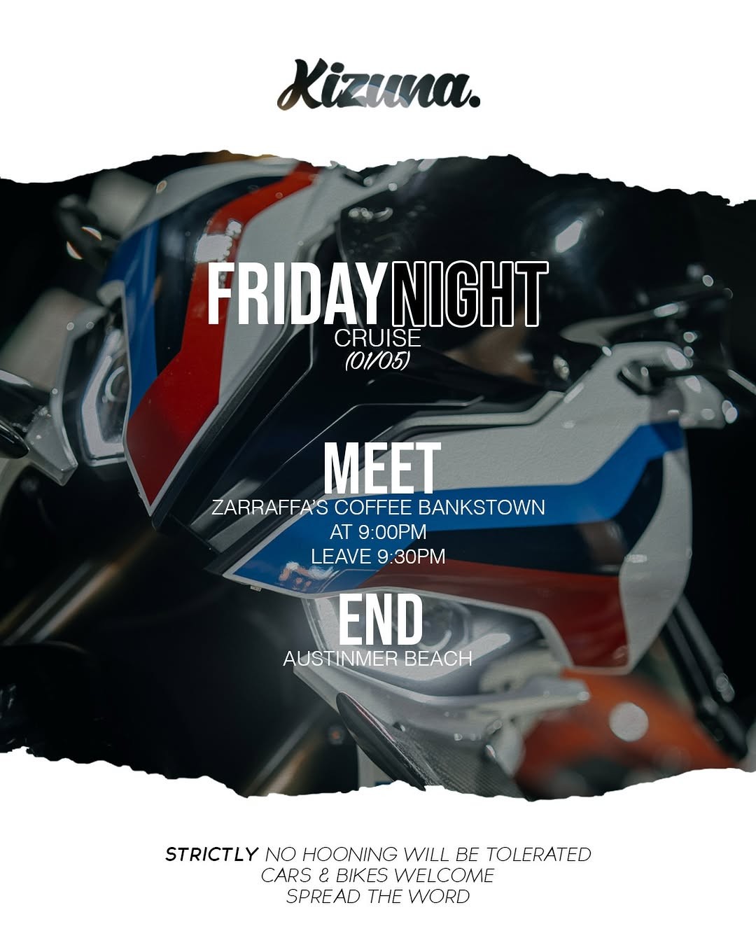 Friday Night Cruise — JDM car meet in Sydney, NSW on Friday 1 May 2026