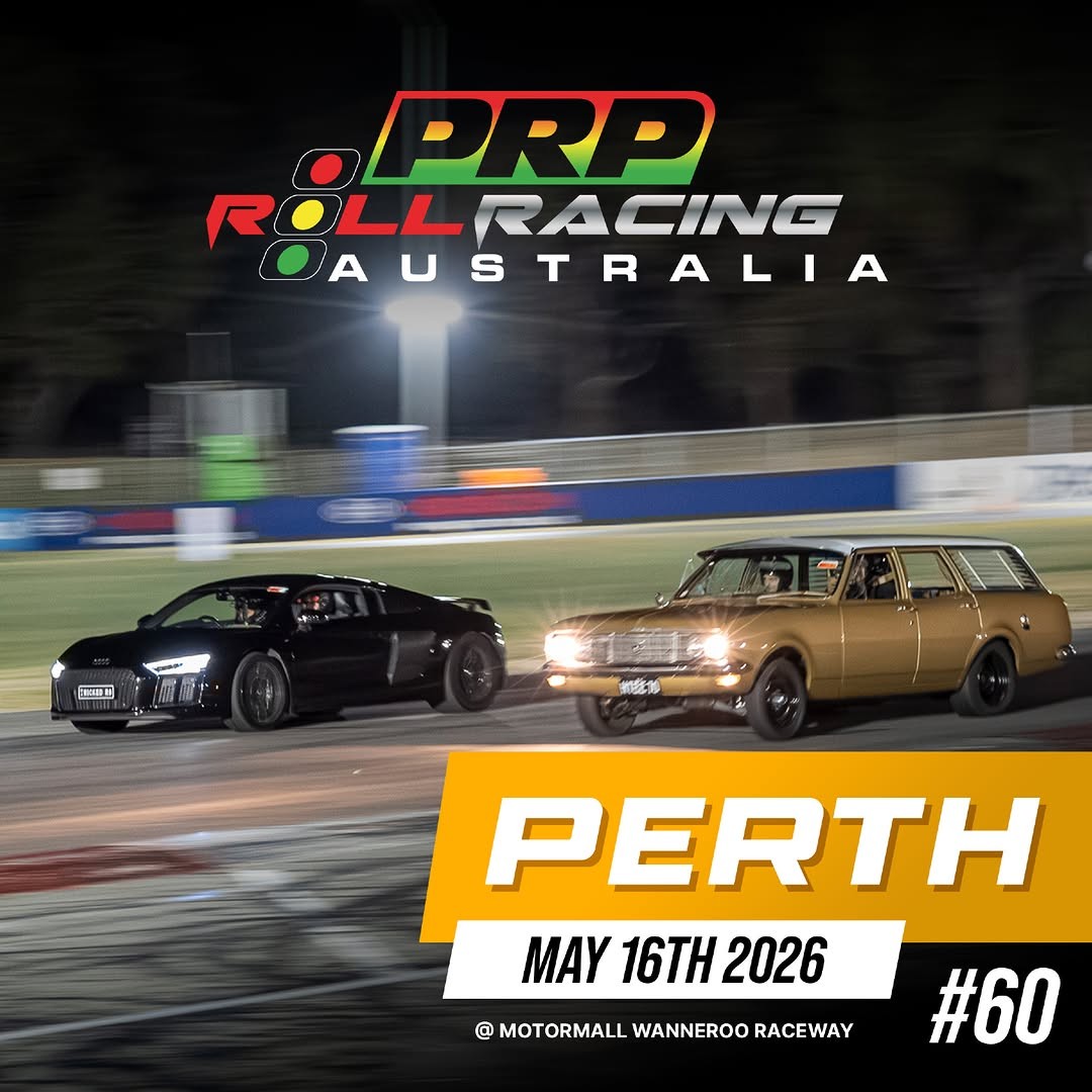 PRP Roll Racing Perth #60 — Euro/JDM track day in Perth, WA on Saturday 16 May 2026
