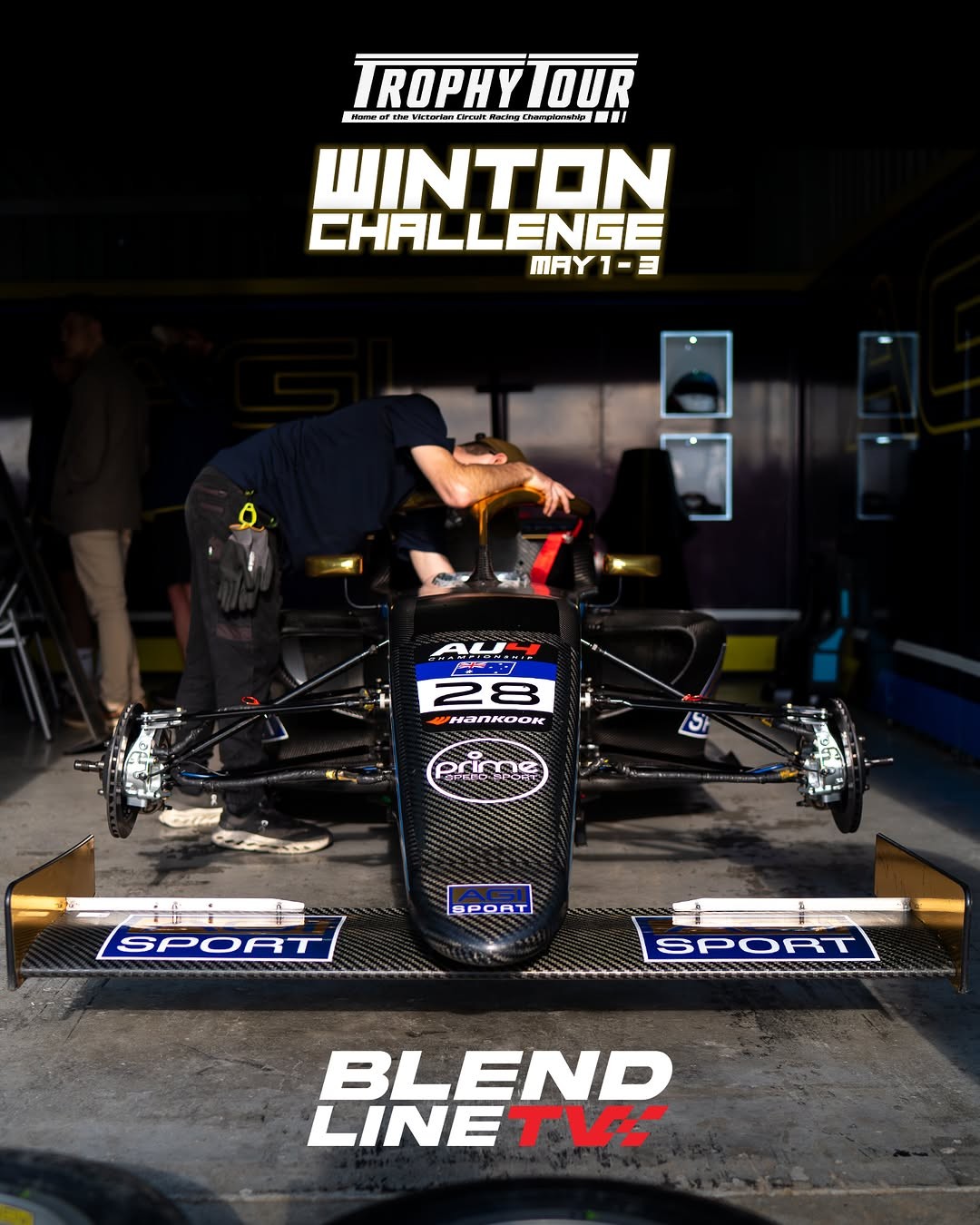 Winton Challenge — spectator event in Melbourne, VIC on Friday 1 May 2026