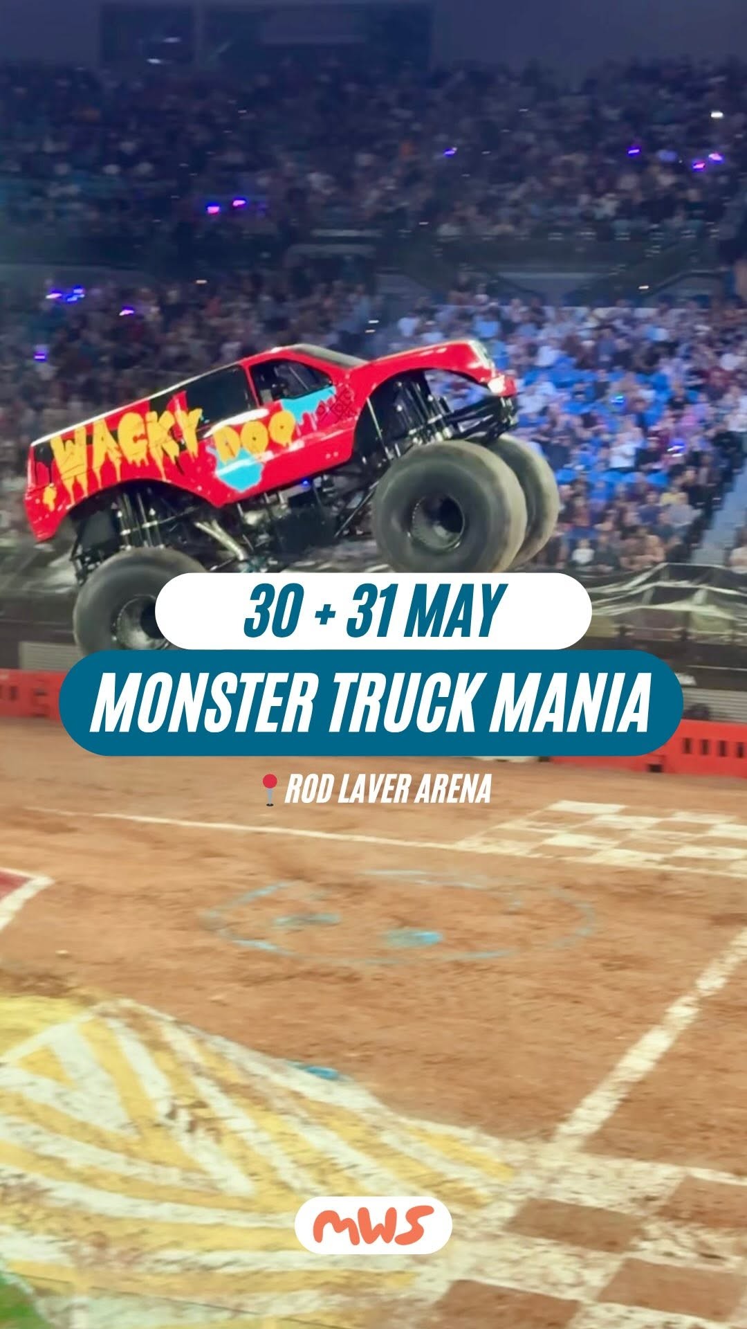 Monster Truck Mania Live — spectator event in Melbourne, VIC on Saturday 30 May 2026
