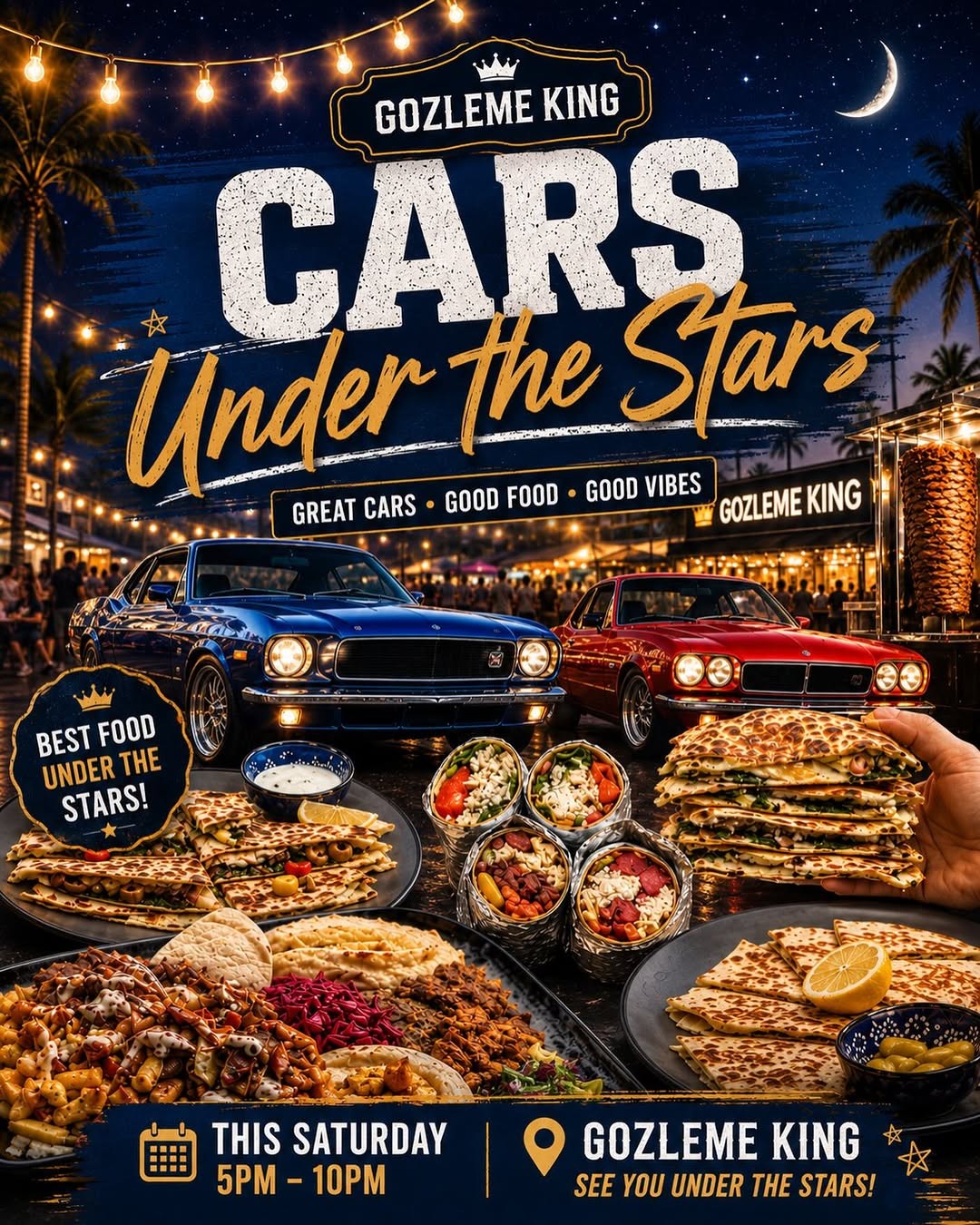 Cars Under The Stars — Classic car meet in Sydney, NSW on Saturday 30 May 2026