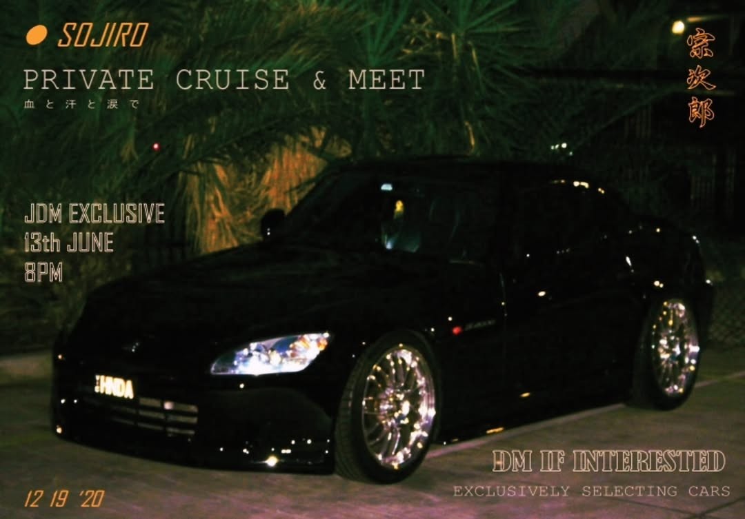 Underground Private JDM Meet — JDM car meet in Melbourne, VIC on Saturday 13 June 2026