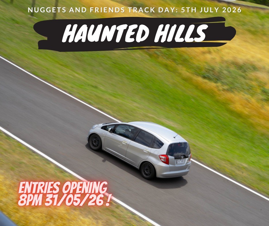 Nuggets and Friends Track Day — JDM track day in Melbourne, VIC on Sunday 5 July 2026
