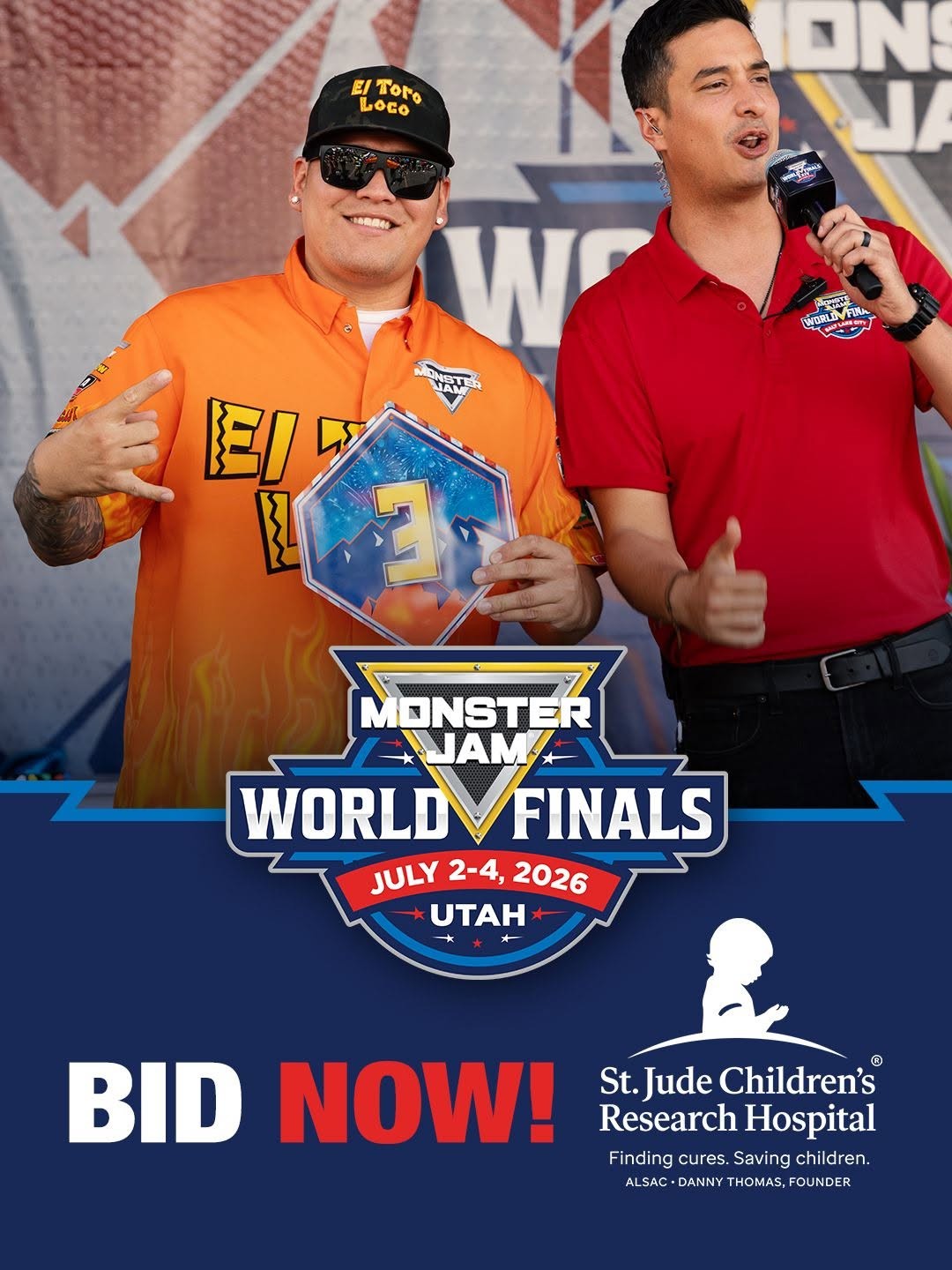 Monster Jam World Finals — spectator event in International on Thursday 2 July 2026