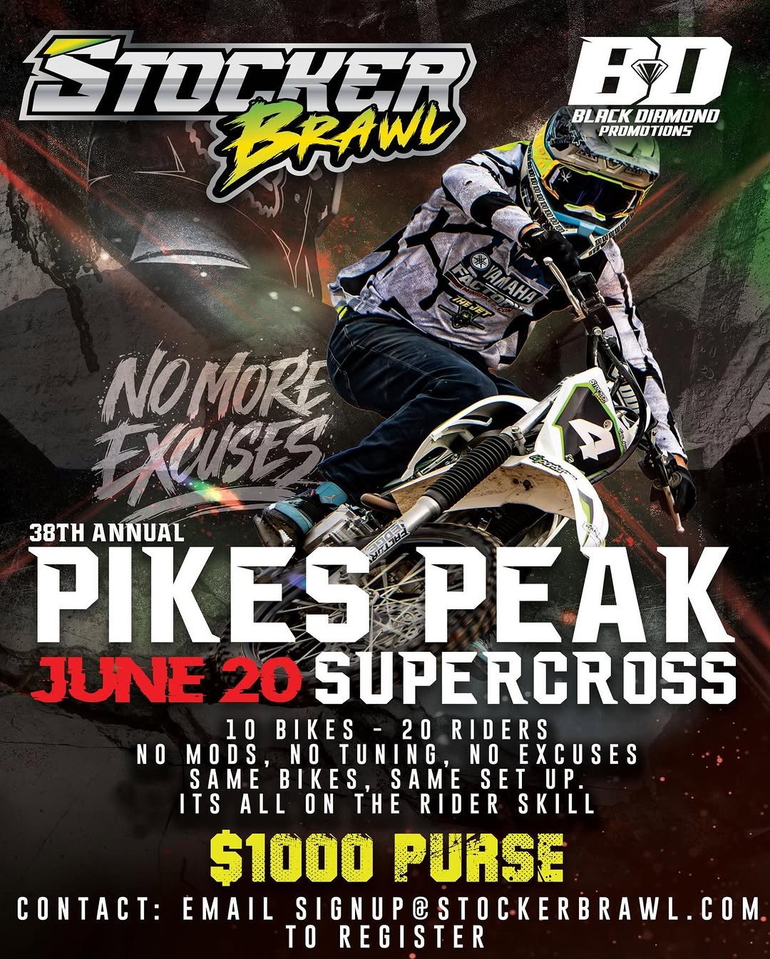 38th Annual Pikes Peak Supercross — spectator event in International on Saturday 20 June 2026