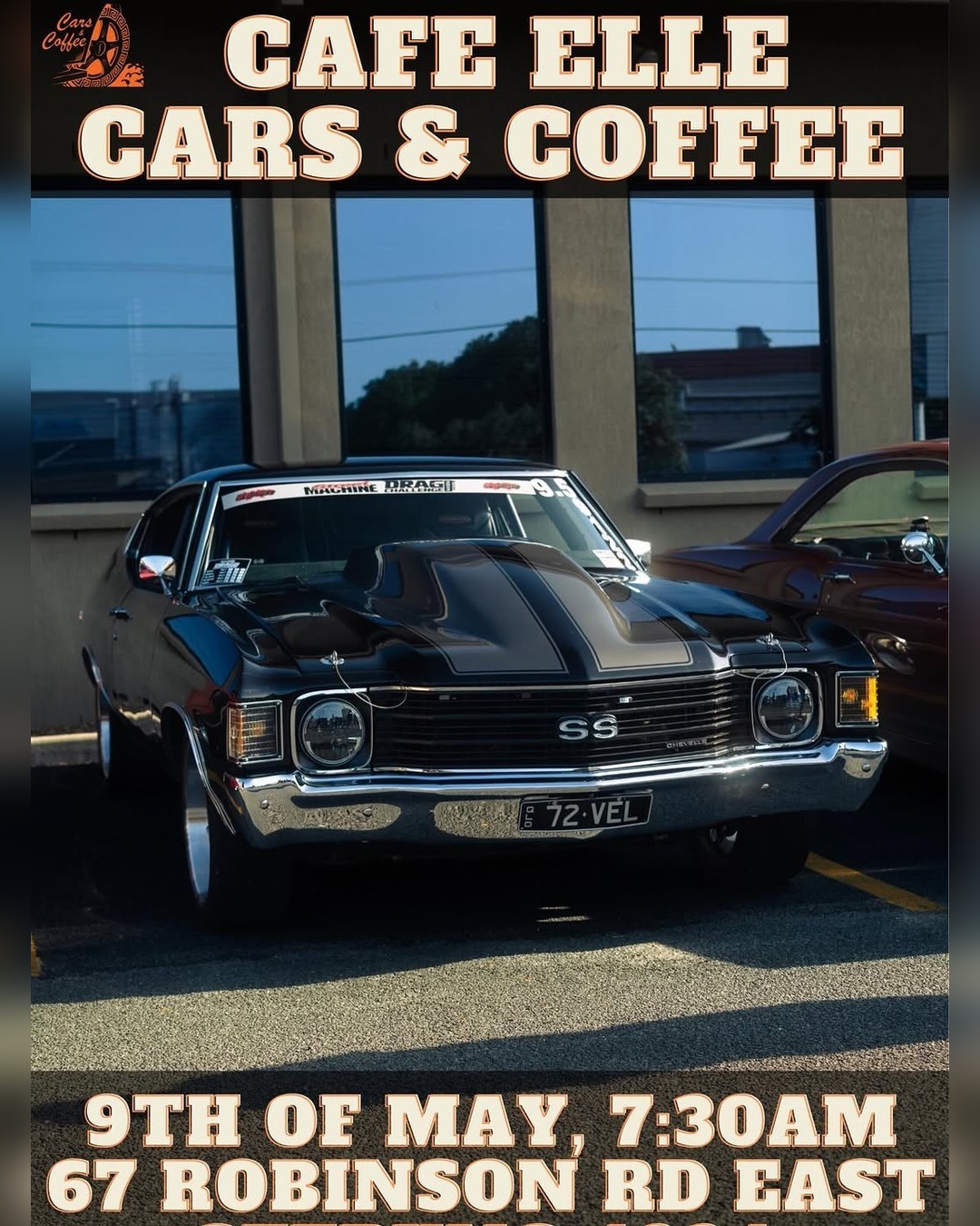 Cafe Elle Cars & Coffee — car meet in Brisbane, QLD on Saturday 9 May 2026
