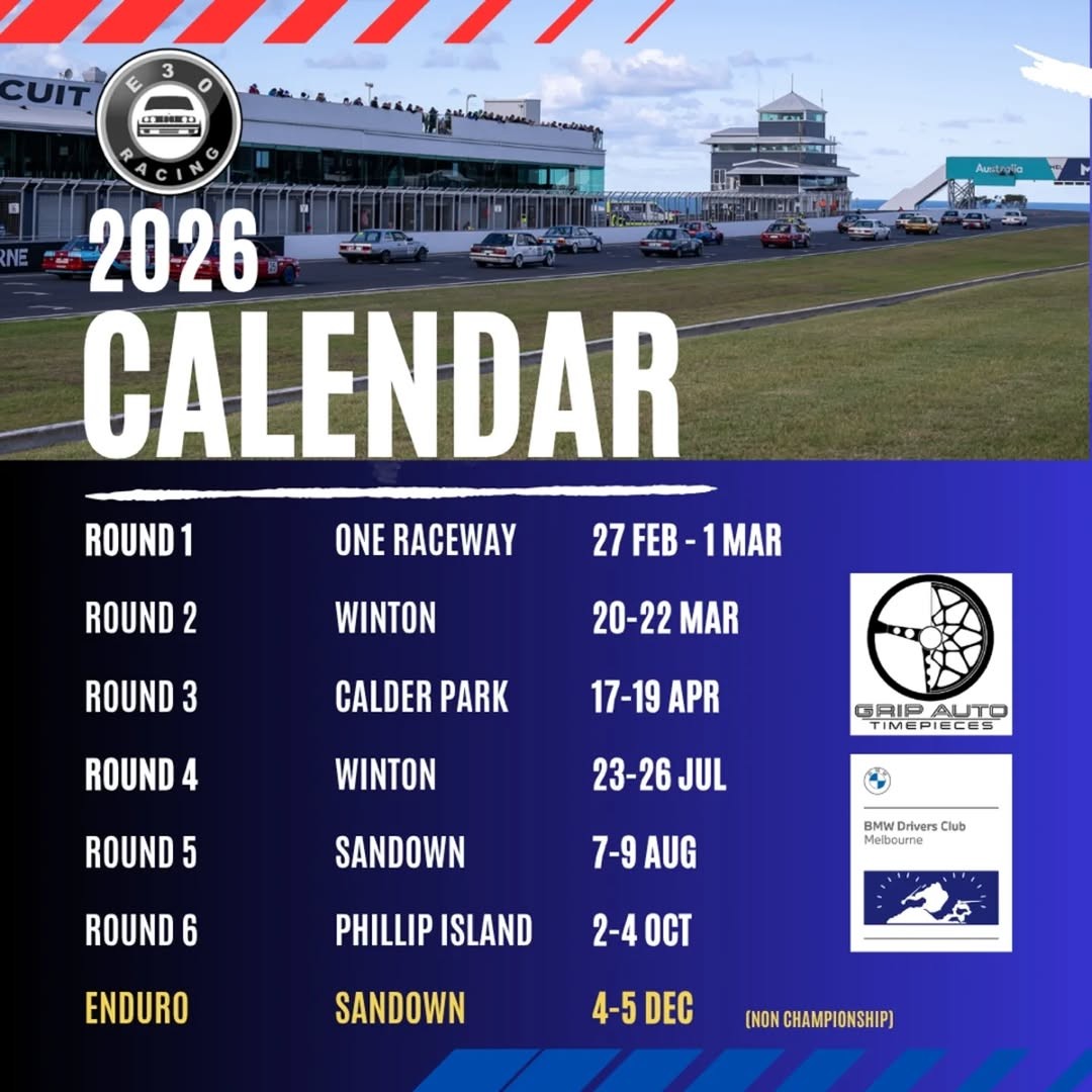 E30 Enduro flyer — VIC