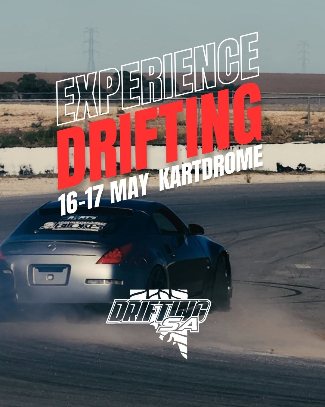 Drifting SA State Series Round 2 flyer — SA