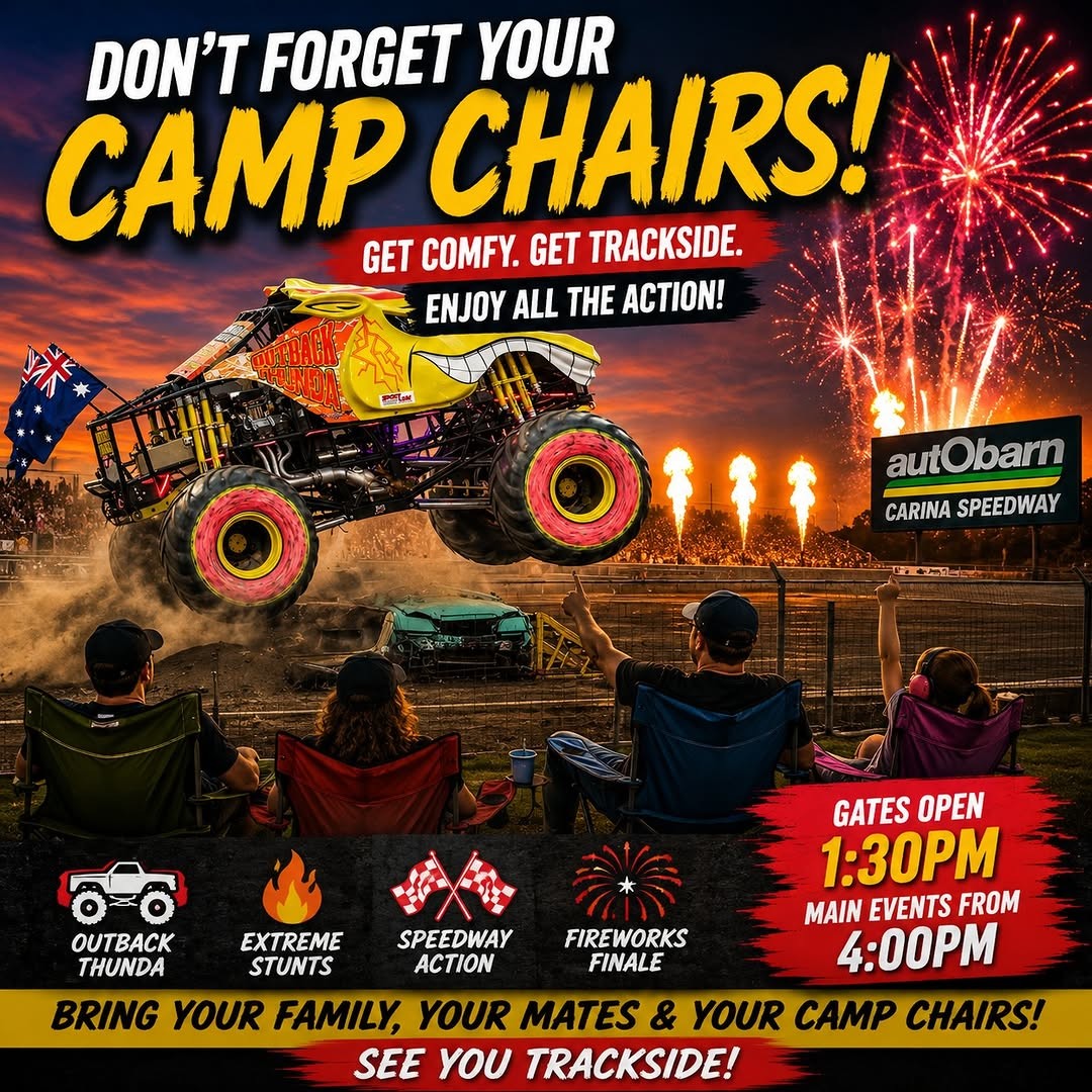 The Monster Truck Mayhem Thrills & Stunt Show — 4x4 spectator event in Brisbane, QLD on Saturday 9 May 2026
