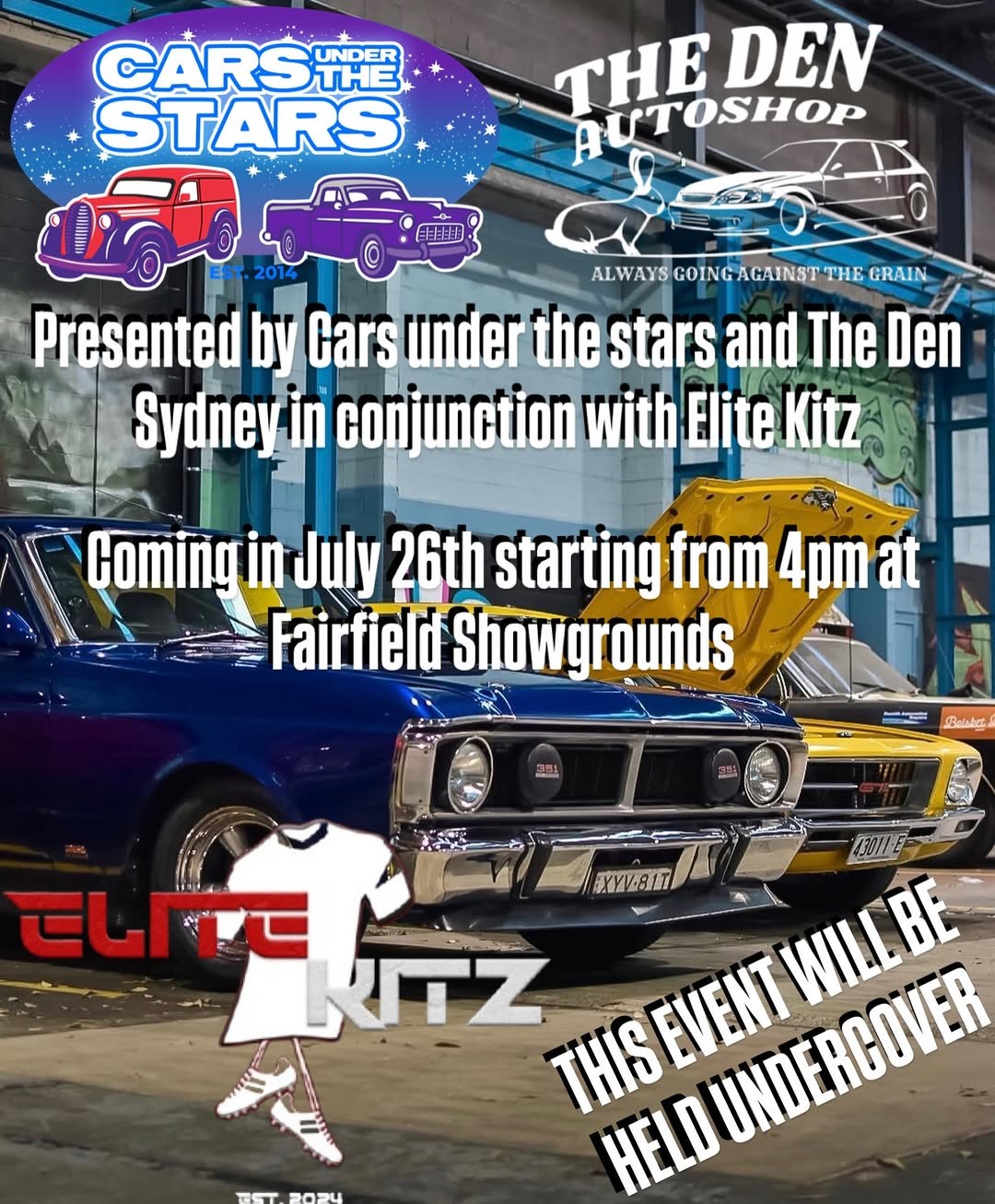 Cars Under the Stars flyer — NSW