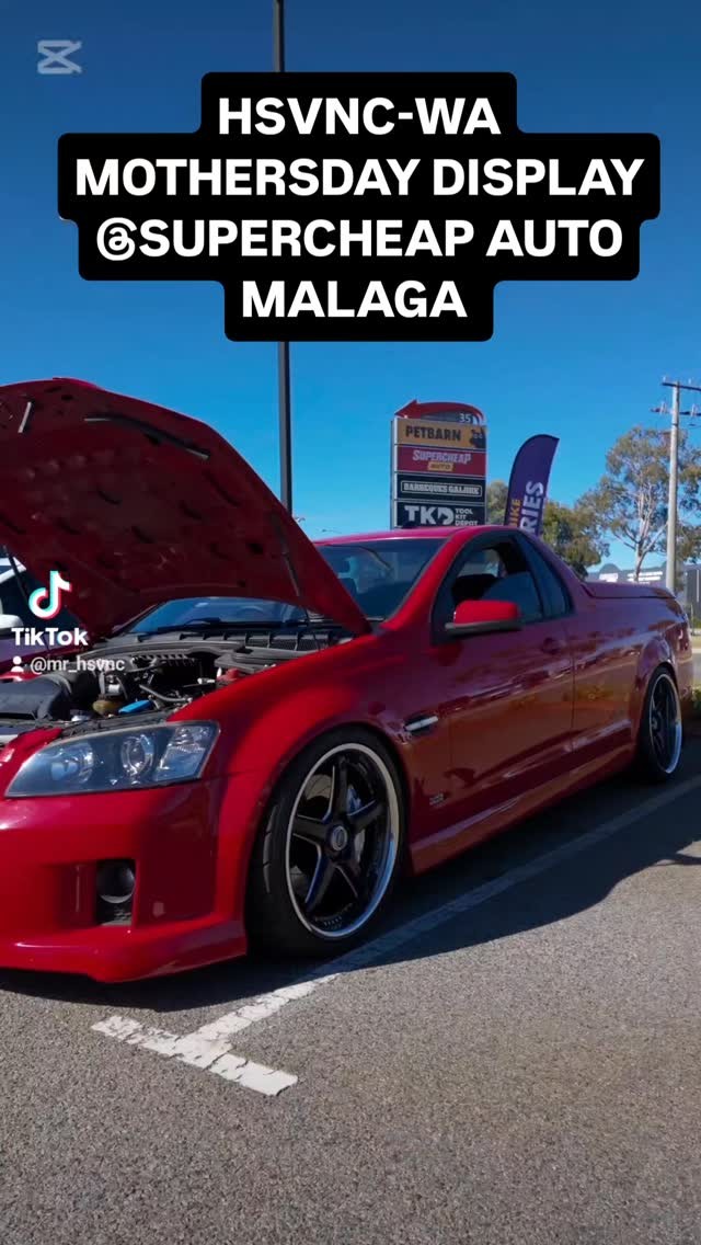 HSVNC-WA Mothersday Display — Muscle car meet in Perth, WA on Sunday 10 May 2026