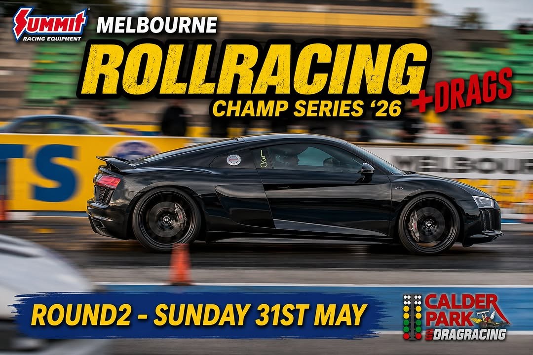 Summit RollRacing Champ Series Round 2 flyer — VIC