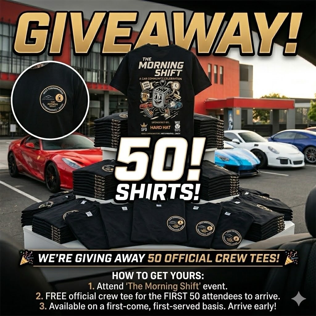 The Morning Shift — Euro/Exotic car meet in Sydney, NSW on Sunday 24 May 2026