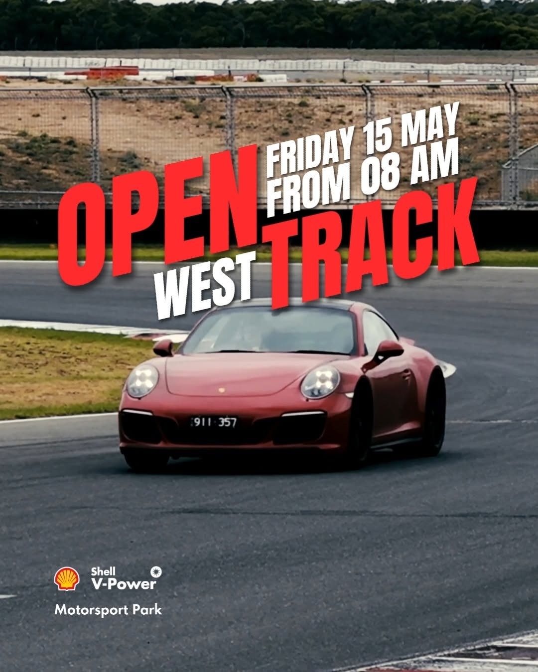 Open Track Day — track day in Adelaide, SA on Friday 15 May 2026