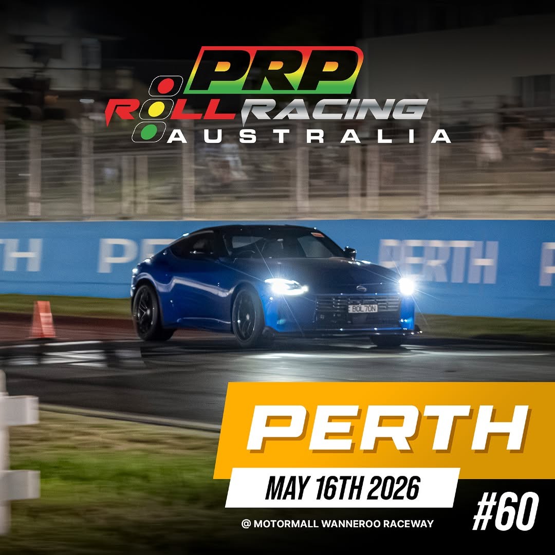 Roll Racing Perth #60 — Euro/JDM track day in Perth, WA on Saturday 16 May 2026