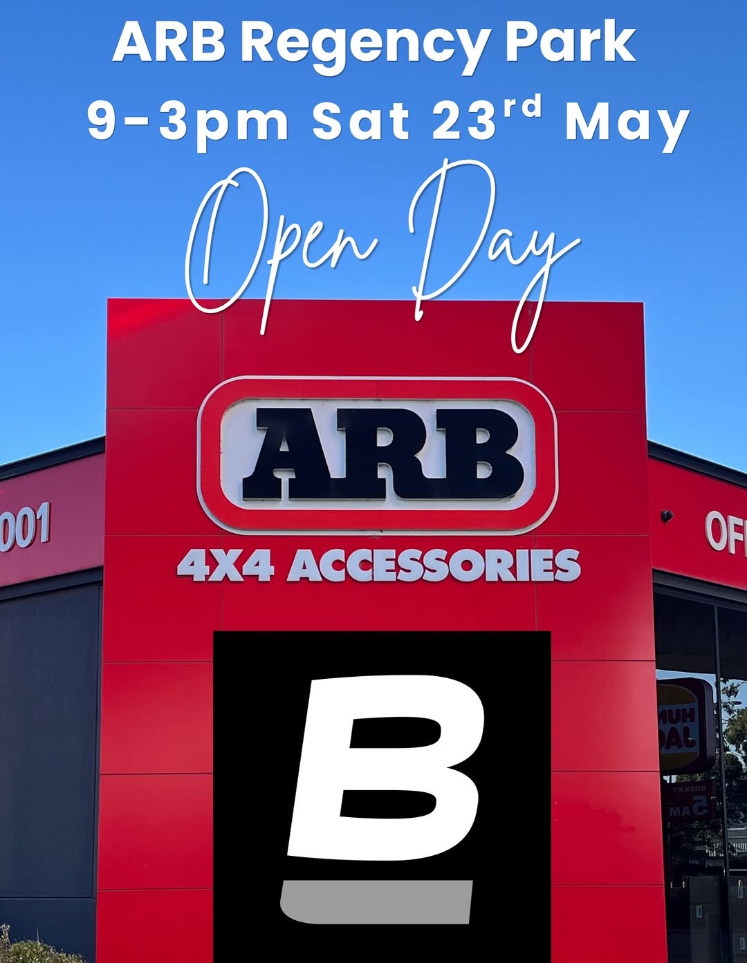 ARB Regency Park Open Day flyer — SA