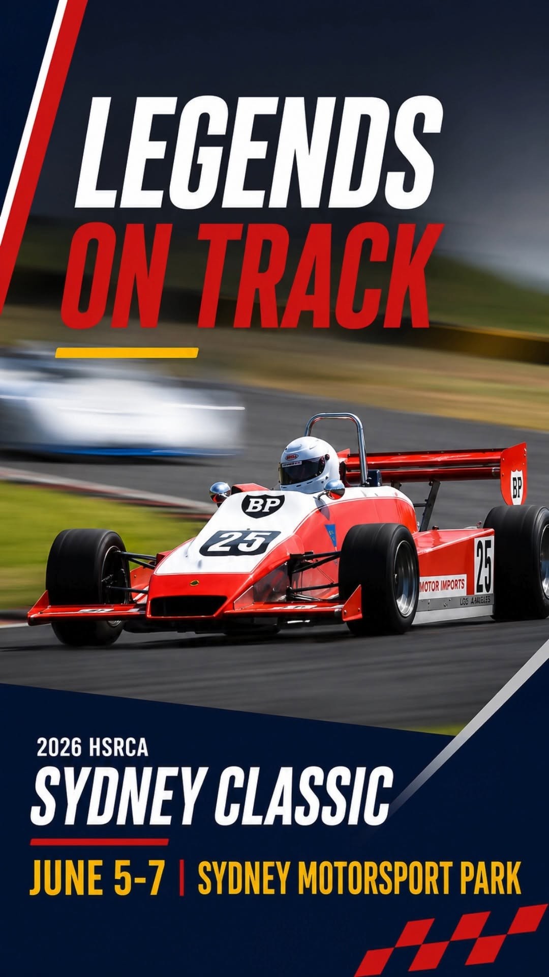 HSRCA Sydney Classic — Classic spectator event in Sydney, NSW on Friday 5 June 2026