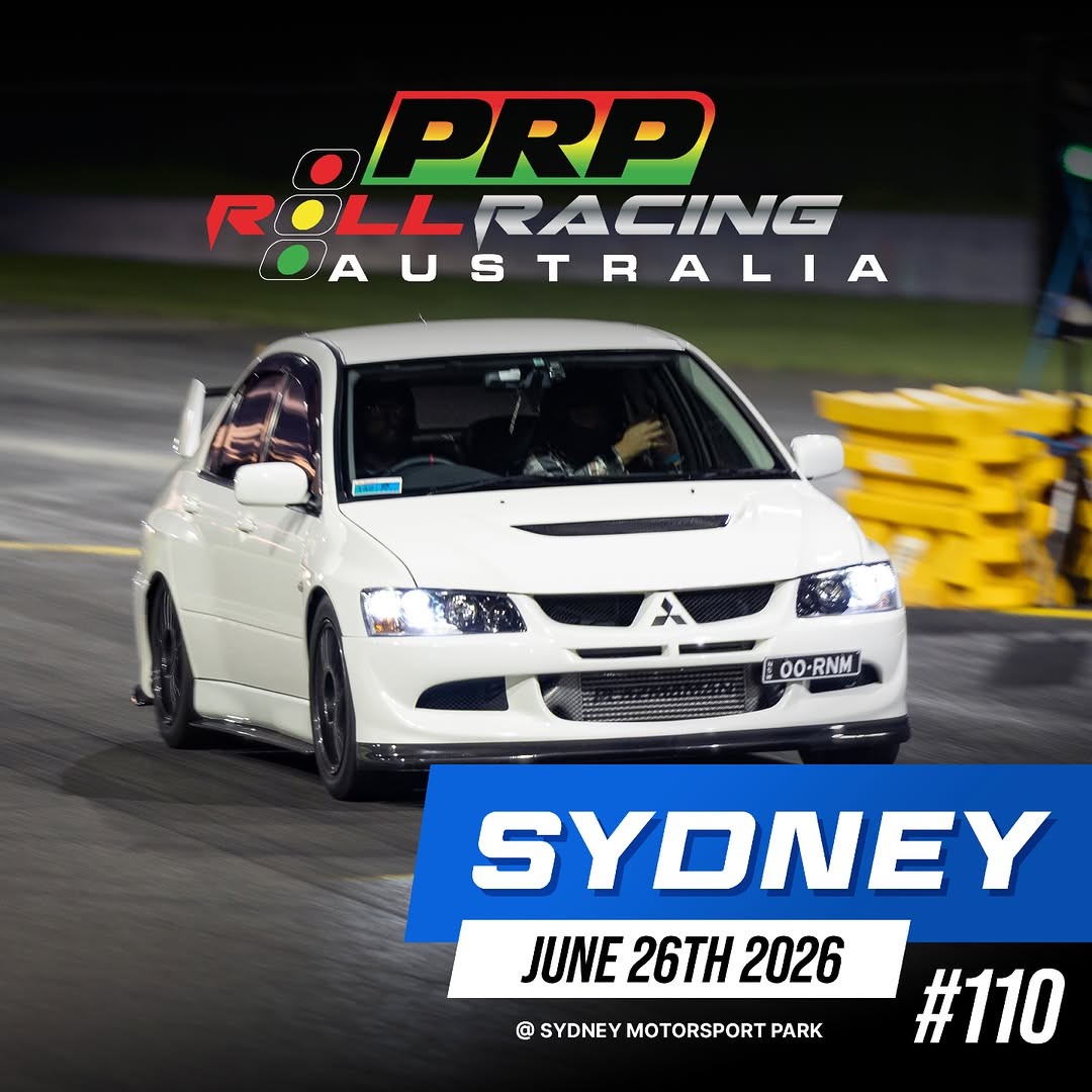 Roll Racing Sydney #110 flyer — NSW