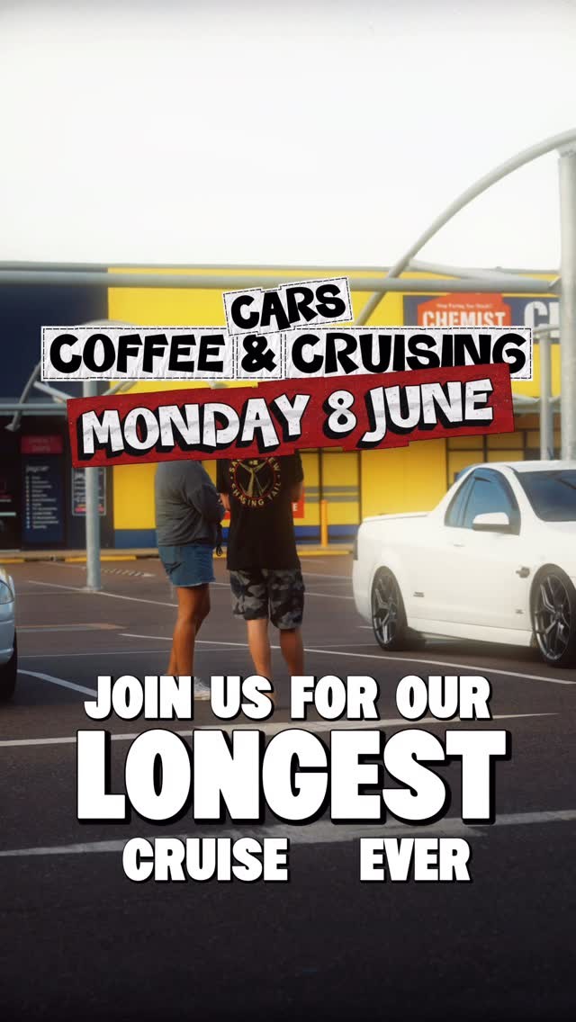 Cars Coffee & Cruising — car meet in Darwin, NT on Monday 8 June 2026