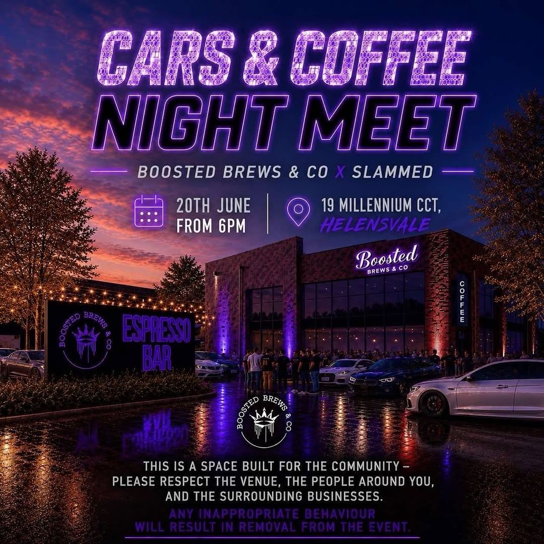Cars & Coffee Night Meet — JDM/Stance car meet in Gold Coast, QLD on Saturday 20 June 2026