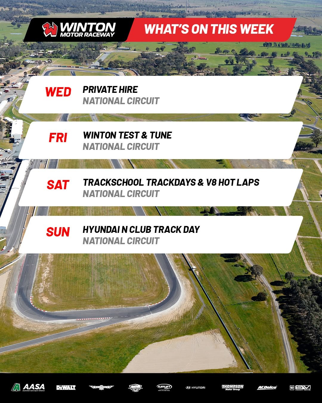 Hyundai N Club Track Day — track day in Melbourne, VIC on Sunday 24 May 2026