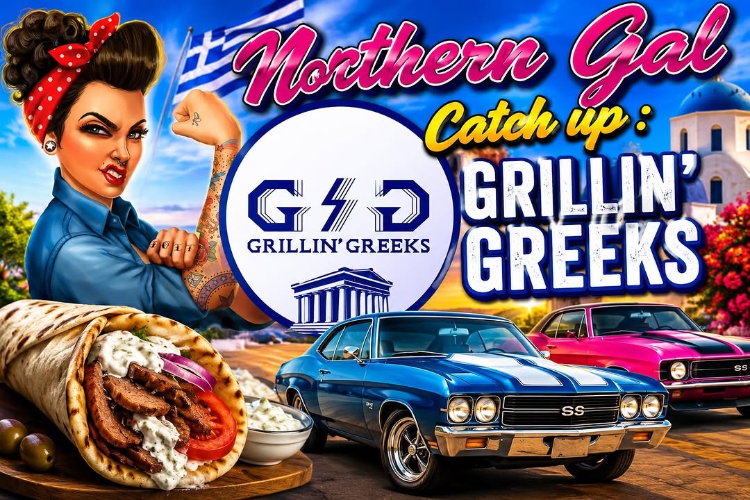 Northern Gal Catch up: Grillin' Greeks — Classic/Muscle car meet in Melbourne, VIC on Sunday 24 May 2026