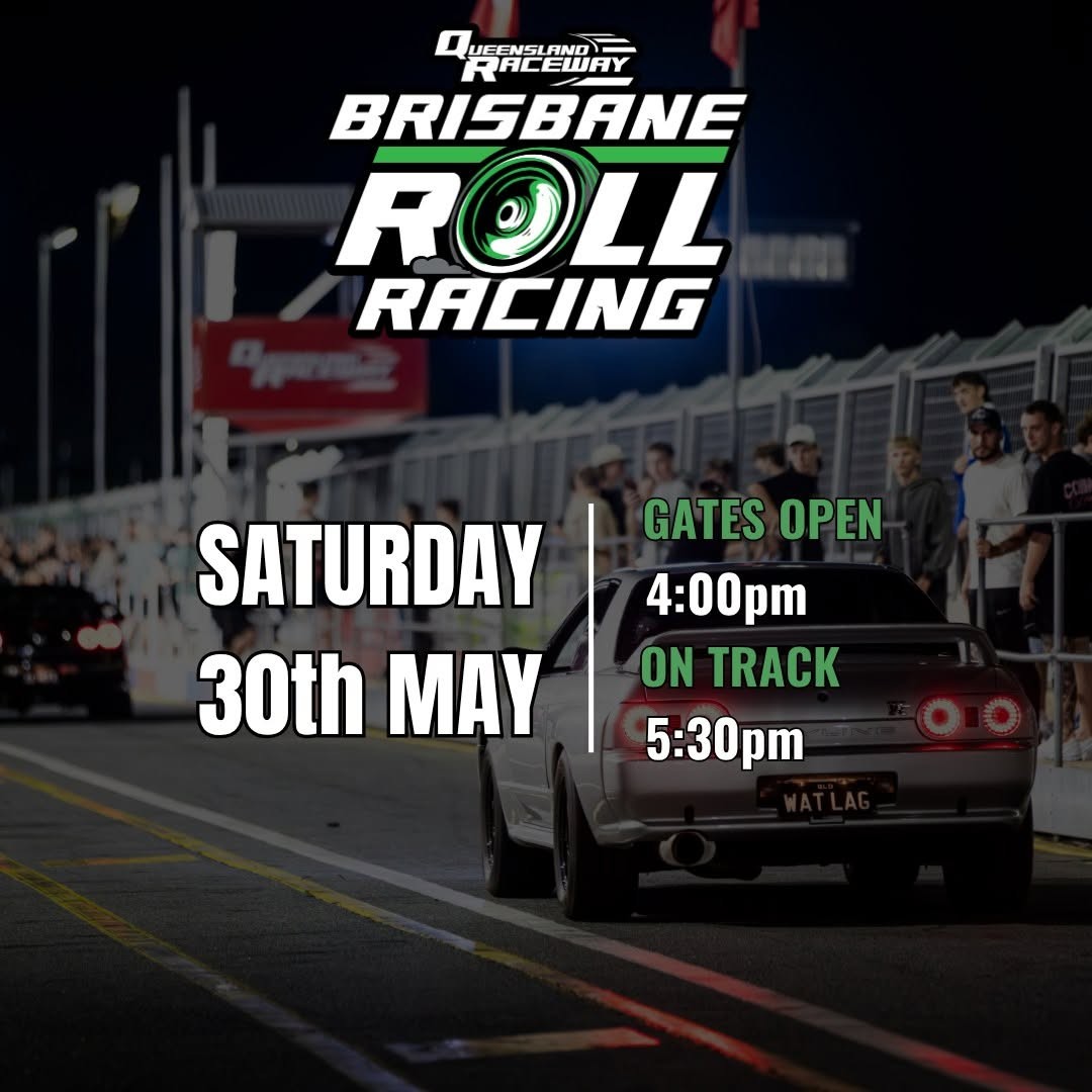 Brisbane Roll Racing flyer — QLD