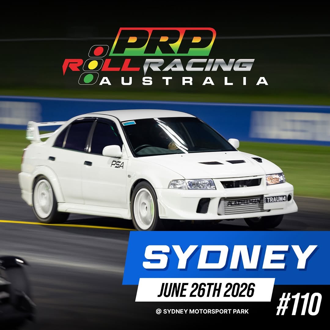 Roll Racing Sydney #110 — JDM/Muscle track day in Sydney, NSW on Friday 26 June 2026