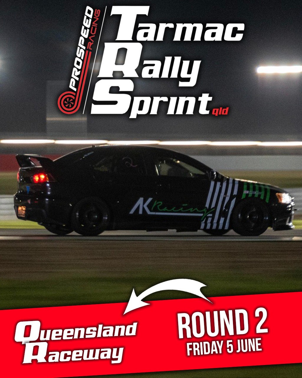 Tarmac Rally Sprint QLD - Round 2 flyer — QLD